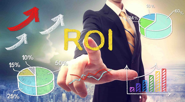 Return of Investment (ROI) illustration for customizable contract management solutions.